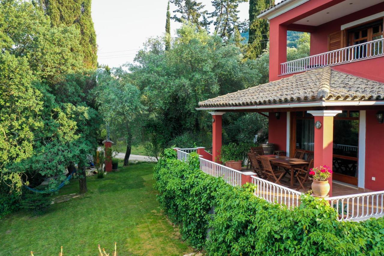 Postatiko Holiday Home Central Corfu Kynopiastai Bagian luar foto