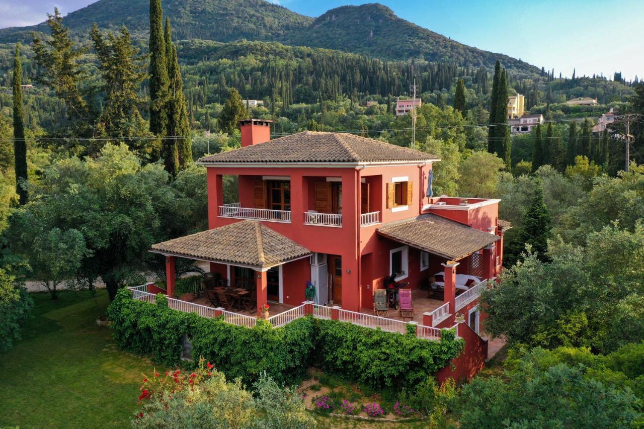Postatiko Holiday Home Central Corfu Kynopiastai Bagian luar foto