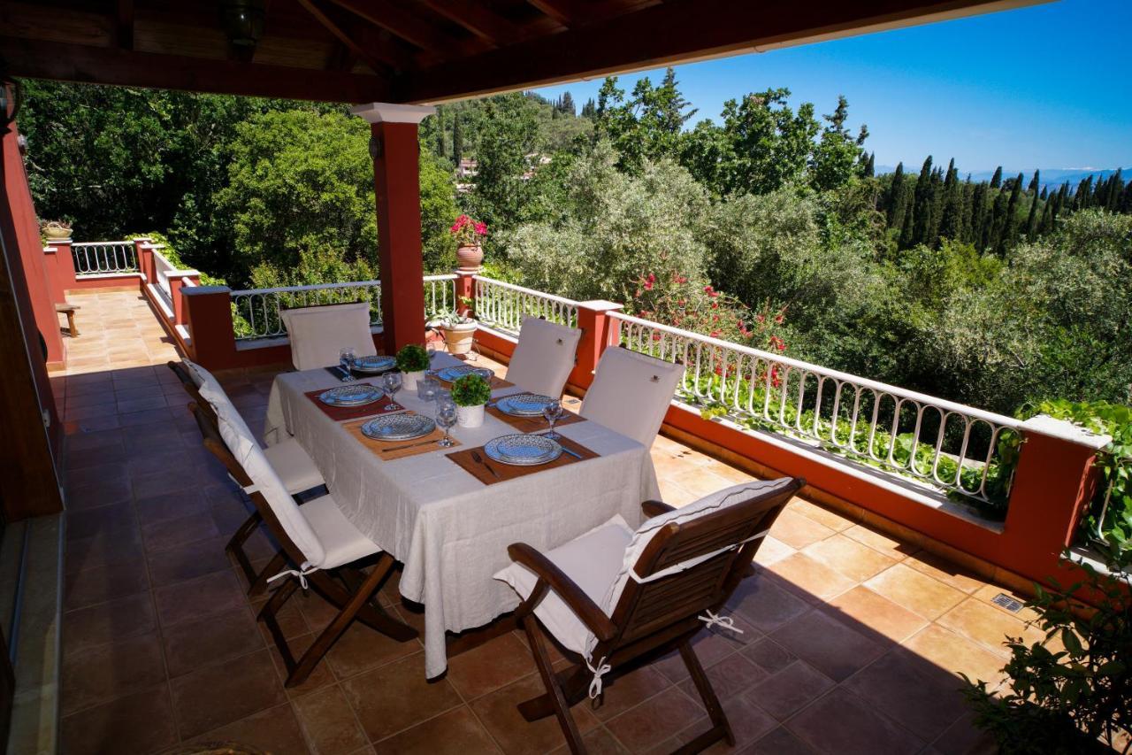 Postatiko Holiday Home Central Corfu Kynopiastai Bagian luar foto